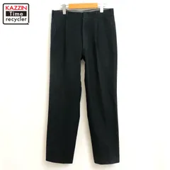 60s vintage ストライプ柄 2タック ウール スラックスパンツ メンズ Lサイズ相当
