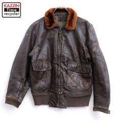 50s g1 mil-j-7823 (aer) 44 レザー フライトジャケット - メルカリ