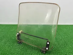 ジャイロX スクリーン ホンダ 純正 中古 TD01 スクリーンステー ノーマルバイザー ウインドシールド 修復素材やペイント素材に Wy