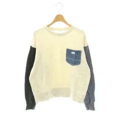 リー LEE × ライトオン デニムポケット付きスウエット トレーナー 長袖 コットン 150 ライトグレー /NR ■GY60