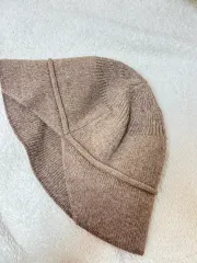 ニットバケットハット