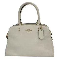 COACH(コーチ) ハンドバッグ ミニ リリー キャリーオール 91146 アイボリー レザー
