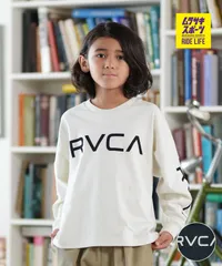 【ムラスポ公式】新品 RVCA ルーカ 長袖 Tシャツ ロンT キッズ ジュニア 子供 ロゴ RVCA LT BF046-050のサムネイル
