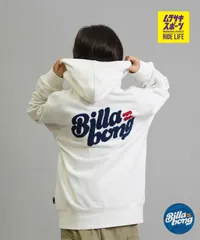 【ムラスポ公式】新品 BILLABONG ビラボン ジップアップ パーカー キッズ ジュニア 子供 スウェット フーディー バックロゴ 裏毛 親子コーデ BF016-002