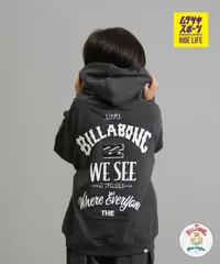 【ムラスポ公式】新品 BILLABONG ビラボン プルオーバー パーカー キッズ ジュニア 子供 スウェット フーディー ロゴ バックプリント 裏毛 親子コーデ セットアップ対応 BF016-031