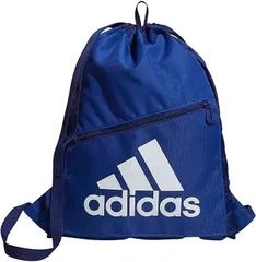 【新品】adidas(アディダス) 13 EPS GYMBAG ジムサック リュック バックパック型 サック スポーツ バッグ チームロイヤルブルー×ホワイト JMA70-GN8876