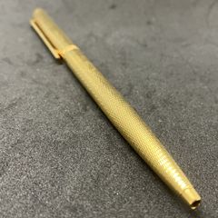 極美品 ダンヒル dunhill ボールペン 金 ゴールド マーブル 高級 希少