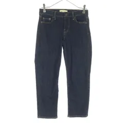 美品 GAP ギャップ 七分丈 スリムデニムパンツ w25 ブルー レディース 古着