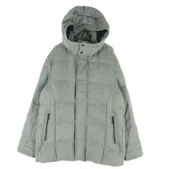 NICOLE ニコル 長袖 ダウンジャケット 50 グレー メンズ 古着