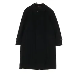 Durban ダーバン タスマニアウール 長袖 コート 90A4 ブラック メンズ 古着