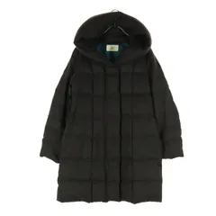 美品 ATSURO TAYAMA アツロウタヤマ 長袖 ダウンコート 36 ブラック レディース 古着