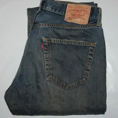 送料無料! USED Levis リーバイス 501 デニム インディゴ トルコ製 W33　L-46