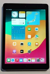 【美品】 iPad 第6世代 バッテリー69％ スペースグレイ　★PAD-595