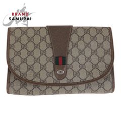 美品 GUCCI グッチ ヴィンテージ GGスプリーム ネイビー グレー