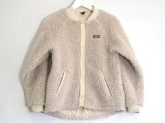 【228095】Patagonia パタゴニア  レトロX・ボマー・ジャケット　ボア　キッズ（レデース可能）  ・XL 65415 ベージュ