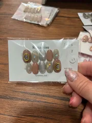 No.11 くすみカラー ミックス ニュアンス ネイルチップ Sサイズ ハンドメイド