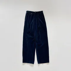 90s~ Y's for men ワイズフォーメン ベロア タック トラウザーパンツ スラックス Yohji Yamamoto ヨウジヤマモトのサムネイル