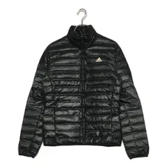 中古 メンズ アディダスゴルフ adidas GOLF ダウンジャケット M 黒 ブラック 防寒