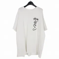 ステューシー STUSSY × ナイキ NIKE NRG SS Tee Tシャツ カットソー 半袖 XL ホワイト 白 DM4942-121