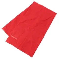 プラダ スポーツ ナイロン マフラー レッド【中古】