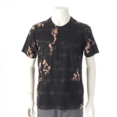 コムデギャルソンオムプリュス AD2006 06AW アーカイブ 有刺鉄線プリント 脱色 半袖Ｔシャツ トップス PR-T020 ブラック S【中古】