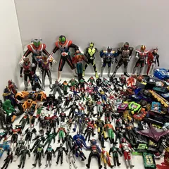 ◆ 【ジャンク品】仮面ライダー 150点 まとめ商品 フィギュア 変身ベルト 武器 など 大量 電王 カブト クウガ キバ など 現状品