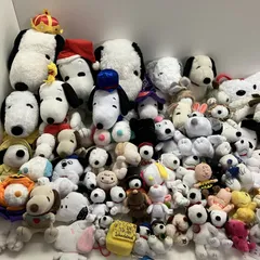 ◆ 【ジャンク品】スヌーピー 約70点 まとめ商品 ぬいぐるみ マスコット キーホルダー など チャーリーブラウン オラフ など 現状品