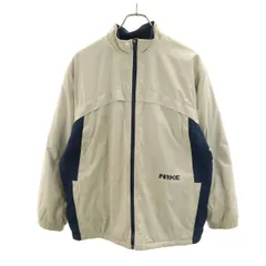 NIKE ナイキ 中綿ジャケット L ベージュ系 キッズ 古着