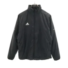 adidas アディダス 中綿ジャケット S ブラック メンズ 古着