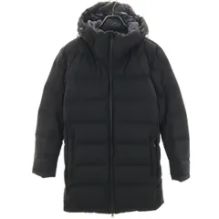 UNIQLO ユニクロ シームレス ダウンコート M ブラック メンズ 古着