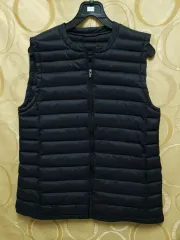 バンバン ブラック 軽量 グースダウン ダウン ベスト