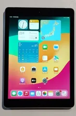 【美品】 iPad 第6世代 バッテリー74％スペースグレイ　★PAD-604