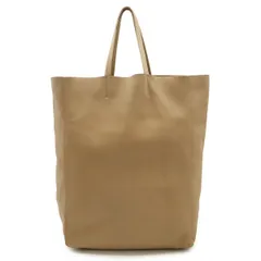 CELINE セリーヌ ホリゾンタルカバ トートバッグ ラージトート ショルダーバッグ 縦長 レザー ベージュ