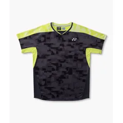 ヨネックス　メンズゲームシャツ(フィットスタイル)　アッシュグレー　Mサイズ/10754