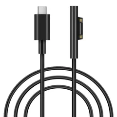 【特価セール】Surface Pro USB-C 充電ケーブル 15V PD充電対応 Type C Microsoft Surface Pro 6/ Pro 5/ Pro 4/ Pro 3/ Surface Go/Surface Laptop 対応 USB-C