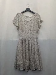 497 ENC フラワー シフォン ミニ ONE PIECE