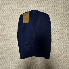 POLO RALPH LAUREN コットンカーディガン