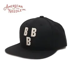AMERICAN NEEDLE【アメリカンニードル】21006A BBB ブラック バーミンガム・ブラックバロンズ キャップ ニグロリーグ 野球チーム 帽子 メンズ レディース ベースボールキャップ アメリカ