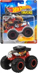  マテル 1／64 ホットウィール モンスタートラック 1：64 ボーン・シェイカー ミニカー 194735320295【WJ196】のサムネイル