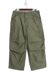 【お得なクーポン配布中!】 70s ★ US ARMY 米軍実物 M-65 フィールド パンツ MEDIUM SHORT 雰囲気系 78年製 ヴィンテージ カーゴ ミリタリー アーミー 軍物 オリーブ