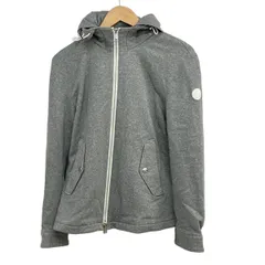 BLACK LABEL CRESTBRIDGE(ブラックレーベルクレストブリッジ) ブルゾン サイズＬ L メンズ美品  - グレー×ダークネイビー×白