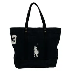 POLObyRalphLauren(ポロラルフローレン) ハンドバッグ ビッグポニー 黒