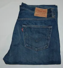 送料無料! USED Levis リーバイス 501 デニム インディゴ トルコ製 W36　L-59