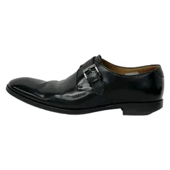 REGAL(リーガル) シューズ 27 A メンズ - 黒 モンクストラップ レザー