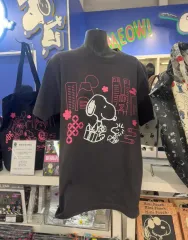 SNOOPY ブラック 半袖 Tシャツ 新宿店 限定モデル