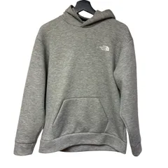 C458 THE NORTH FACE（ザ・ノース・フェイス）メンズ プルオーバーフーディ（パーカー） テックエアースウェットワイドフーディ Mサイズ グレー