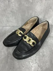rockport ロックポート チェーン ローファー シューズ size24.5/黒 ■■ レディース