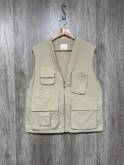 Lui's ルイス フィッシャーマン ベスト sizeS/ベージュ ■■ メンズ