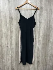 美品 feroux フェルゥ オンワード樫山 プリーツ キャミソール ワンピース size1/黒 ■◆ レディース