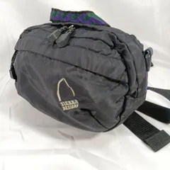 【良品】シェラデザイン ショルダーバッグ 黒 ウエストポーチ 2way 90s ベタつきなし